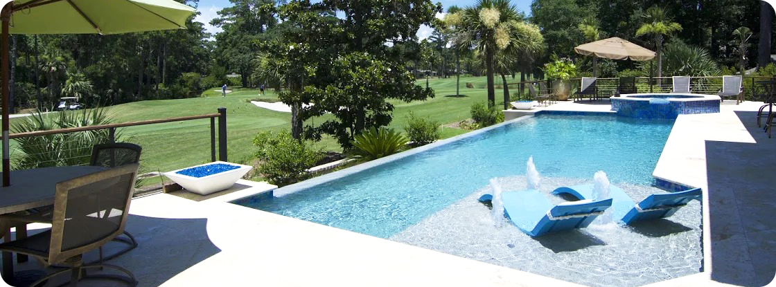 Residential Pool Design for Bluffton, Hilton Head and Savannah